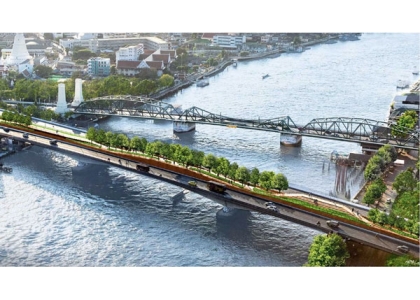 2020–06-12 曼谷首座跨河公园两岸景区将连体